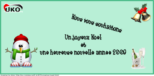 Joyeux Nol et Bonne Anne 2009