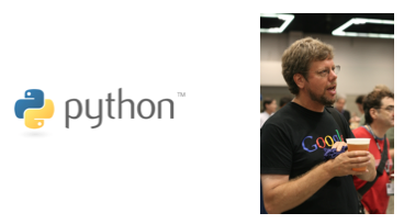 Logo Python et Guido van Rossum