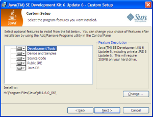 Installation du JDK sous Windows (1)