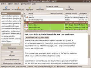 Installation de TeXLive sous Ubuntu Linux