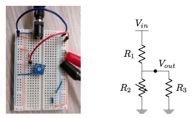 Expérience 9V vers 5V