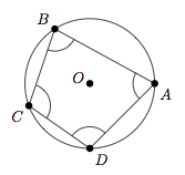 Quadrilatère inscrit cercle