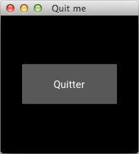 Quit me
