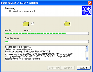 Installation de MiKTeX sous Windows (2)