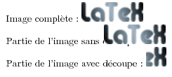 Exemple de la commande \includegraphics