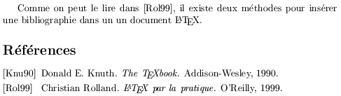 Insérer toutes les références bibliographiques